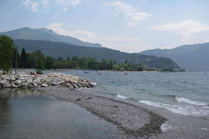 Riva the lido and the beaches